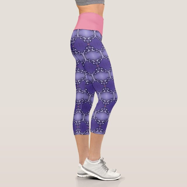 Leggings Capri Capris à taille élevée (Droite)