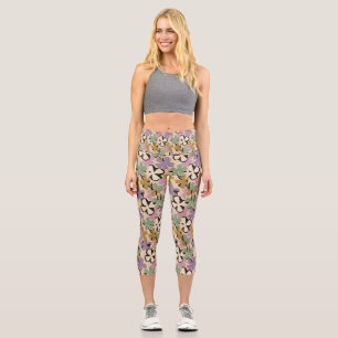 Leggings Capri Capris de yoga personnalisés à haute taille