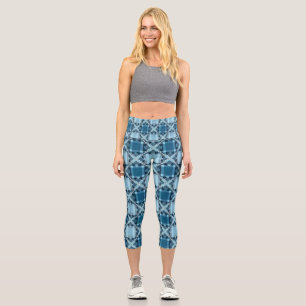 Leggings Capri Capris de yoga personnalisés à haute taille
