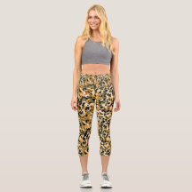 Capris de yoga personnalisés à taille haute