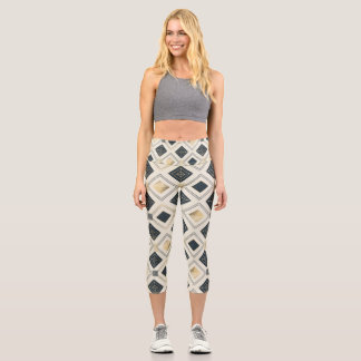 Leggings Capri Capris de yoga personnalisés à taille haute