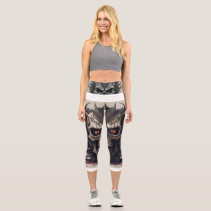 Leggings Capri Capris haut taille