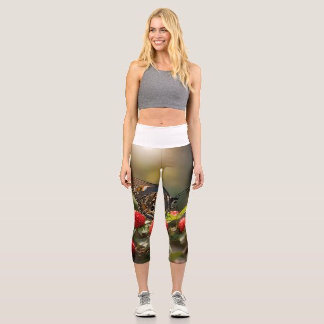 Leggings Capri Capris haut taille (Recto)