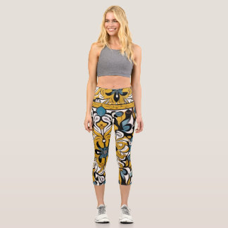 Leggings Capri Capris haut taille