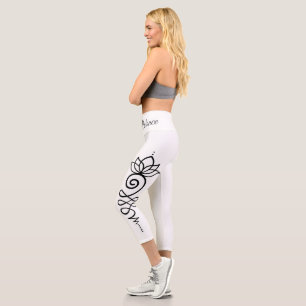 Leggings Capri Capris haut taille