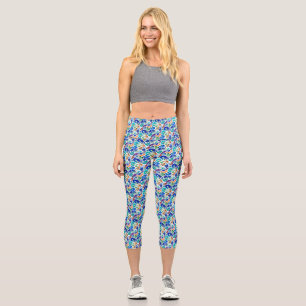 Leggings Capri Capris haut taille
