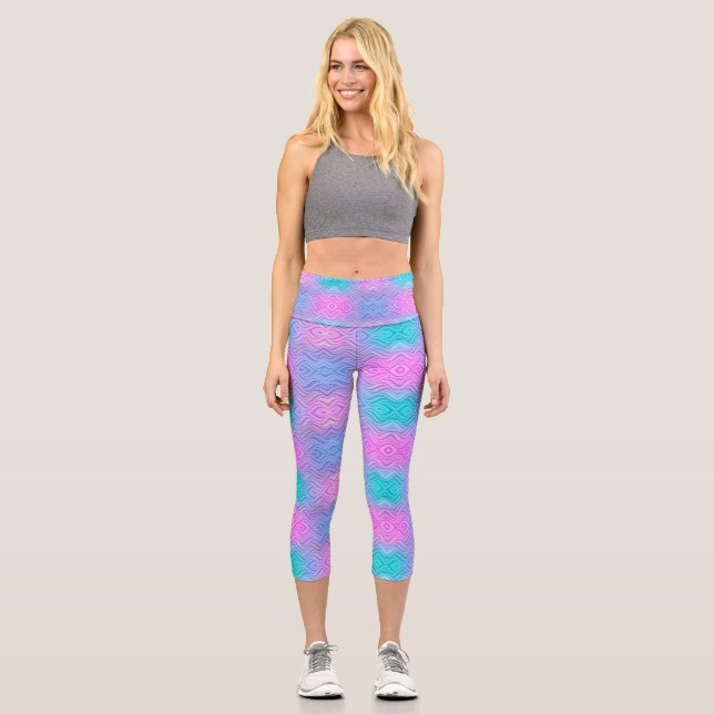 Leggings Capri Capris haut taille (Recto)