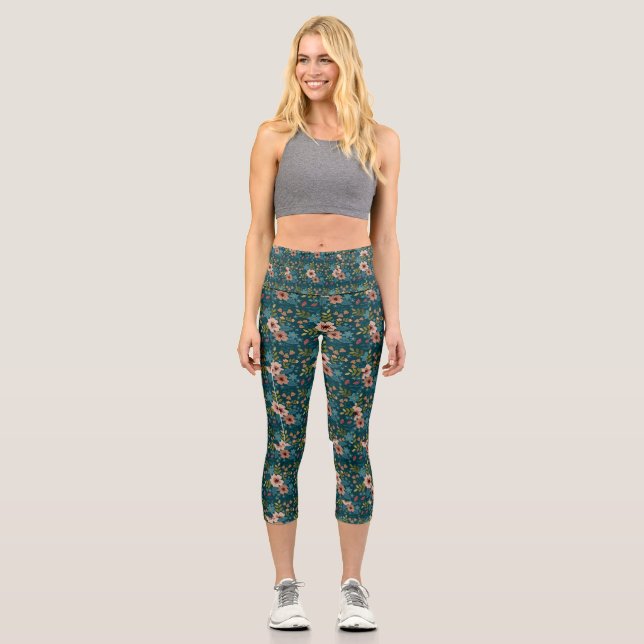Leggings Capri Capris haut taille (Recto)