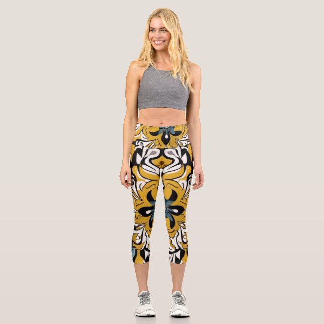 Leggings Capri Capris haut taille (Recto)