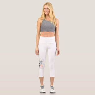 Leggings Capri Capris haut taille