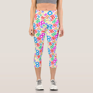Leggings Capri Capris haut taille