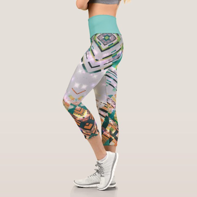 Leggings Capri Capris haut taille (Gauche)