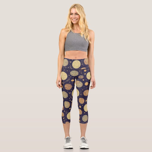 Leggings Capri Capris haut taille (Recto)