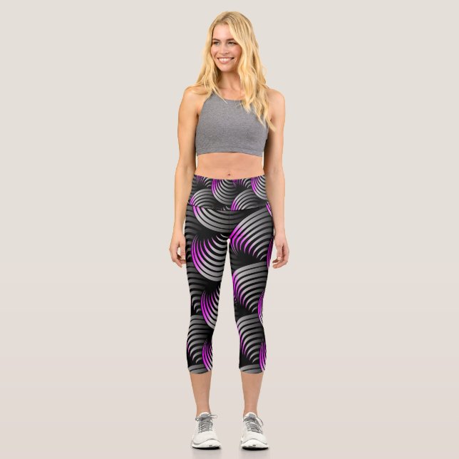 Leggings Capri Capris haut taille (Recto)