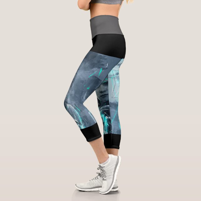 Leggings Capri Capris haut taille (Gauche)
