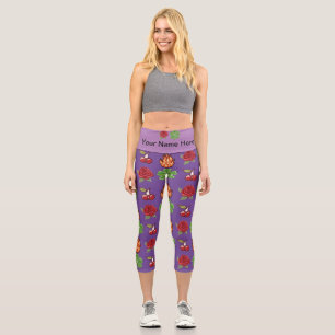 Leggings Capri Capris haut taille