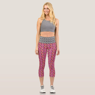 Leggings Capri Capris haut taille