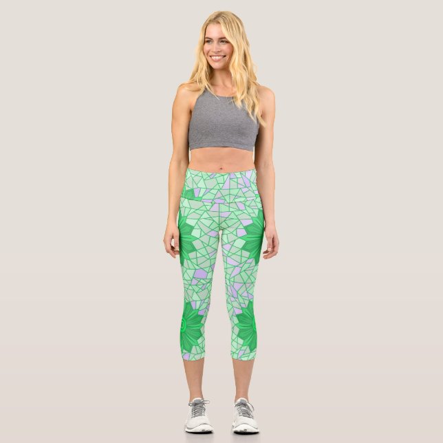Leggings Capri Capris haut taille (Recto)