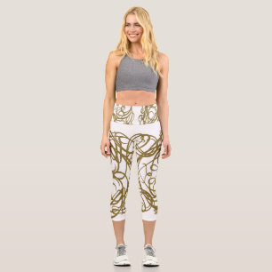 Leggings Capri Capris haut taille Art