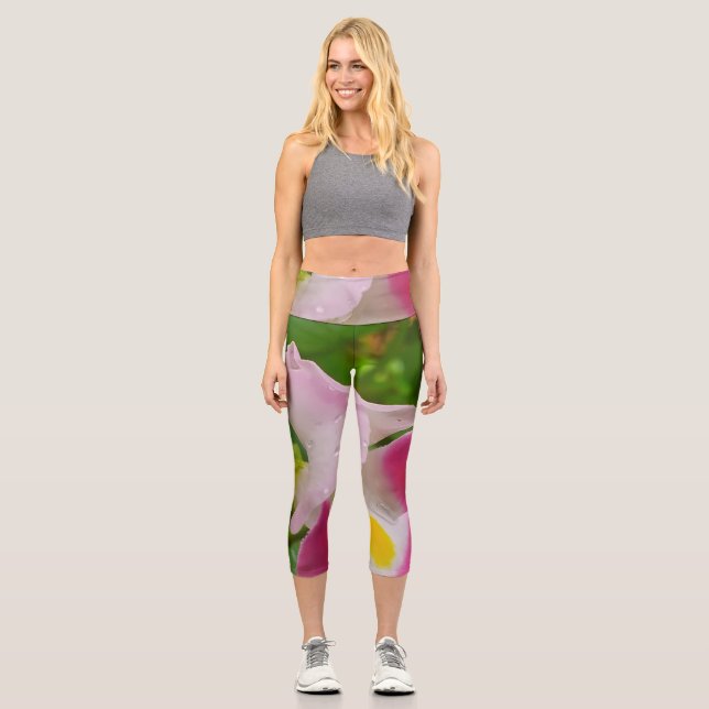 Leggings Capri Capris haut taille avec la nature (Recto)