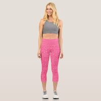 Capris haut-taille empreinte de léopard de Cheetah