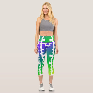 Leggings Capri Capris taille haute