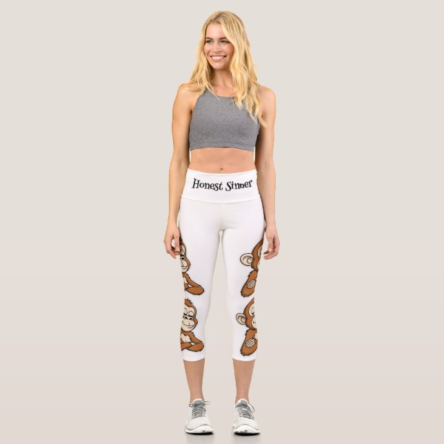 Leggings Capri Capris taille haute (Recto)