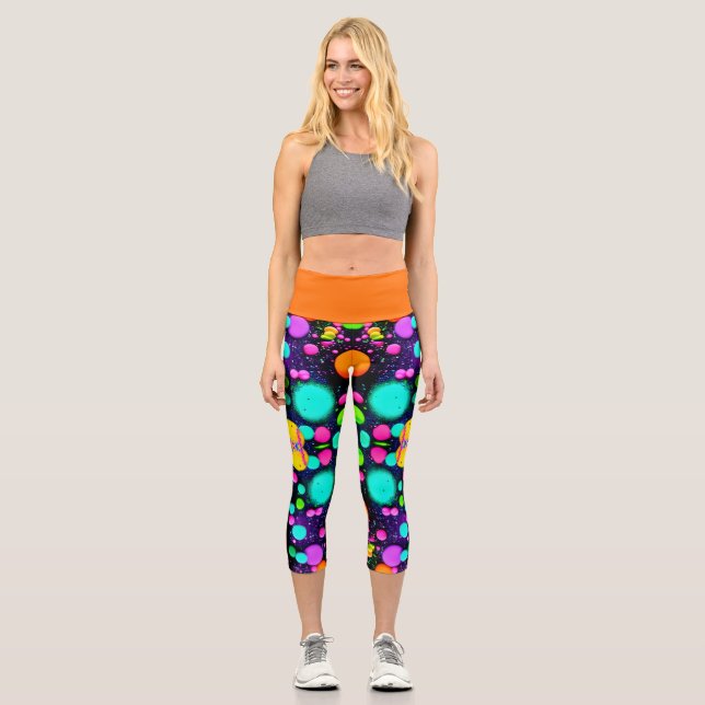 Leggings Capri Capris taille haute (Recto)