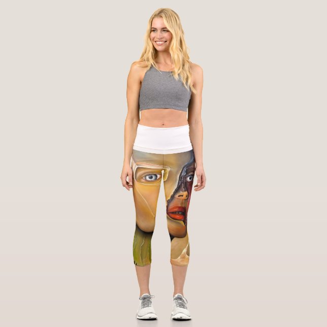 Leggings Capri Capris taille haute (Recto)