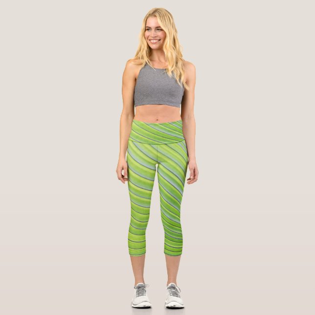 Leggings Capri Capris très haut taille pour les femmes (Recto)