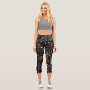 Leggings Capri Carte aérienne