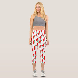 Leggings Capri Carte de Palestine Watermelon Symbole de la libert