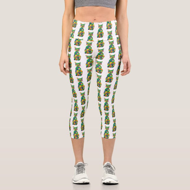 Leggings Capri Cat Capris (Recto)