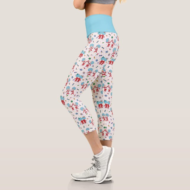 Leggings Capri Célébration de Chose Un Chose Deux (Gauche)