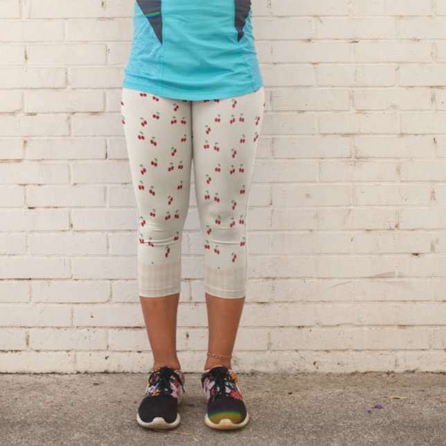 Leggings Capri Cerises (Créateur téléchargé)