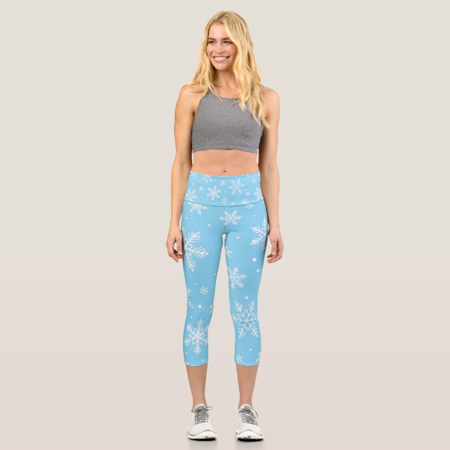 Leggings Capri Chanson de la Neige (Recto)