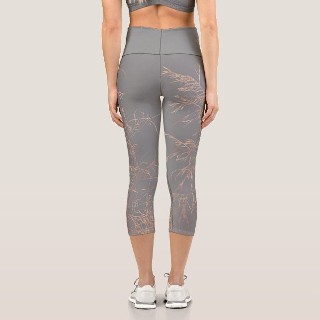 Leggings Capri Charcoal Grey Golden Tree Bruns Sky (Verso)