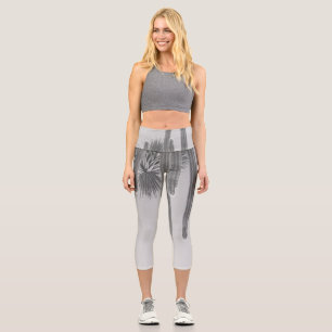 Leggings Capri Charme de Grove Cactus des Caraïbes 2 #art #nature