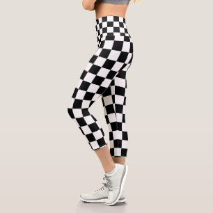 Leggings Capri Checker Yoga Paint Capri HAMbyWG