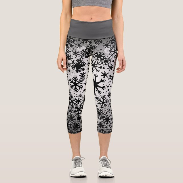 Leggings Capri Christmas High Waisted Capris (Recto)