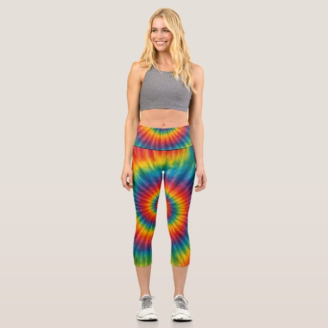Leggings Capri Chromatic Vortex (Recto)