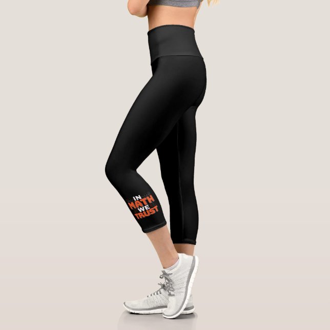 Leggings Capri Citation de professeur de mathématiques - En Math  (Gauche)