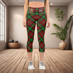 Leggings Capri Clan Boyd Tartan
