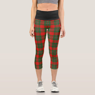 Leggings Capri Clan Classique Callender Tartan Plaid