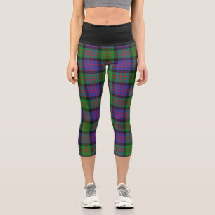 Leggings Capri Clan classique Donald MacDonald Tartan Plaid