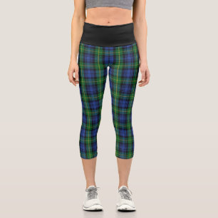 Leggings Capri Clan classique Gordon Tartan Plaid
