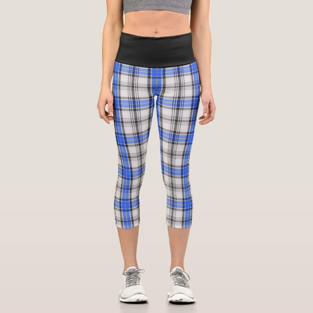Leggings Capri Clan Classique Hannay Tartan Plaid (Recto)