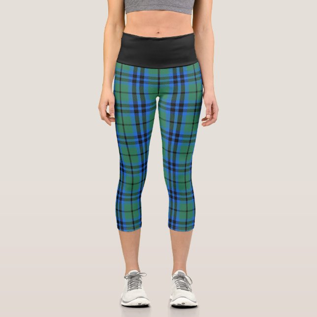 Leggings Capri Clan classique Keith Tartan Plaid (Recto)