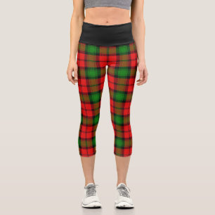 Leggings Capri Clan classique Kerr Tartan Plaid