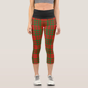 Leggings Capri Clan Classique Livingstone Tartan Plaid